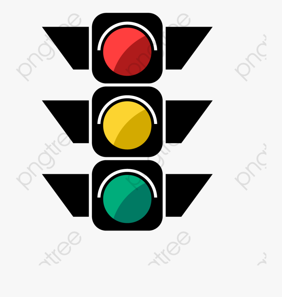 Graphic Traffic Lights, Traffic Light, Graph, Vector - Traffic Light, Transparent Clipart