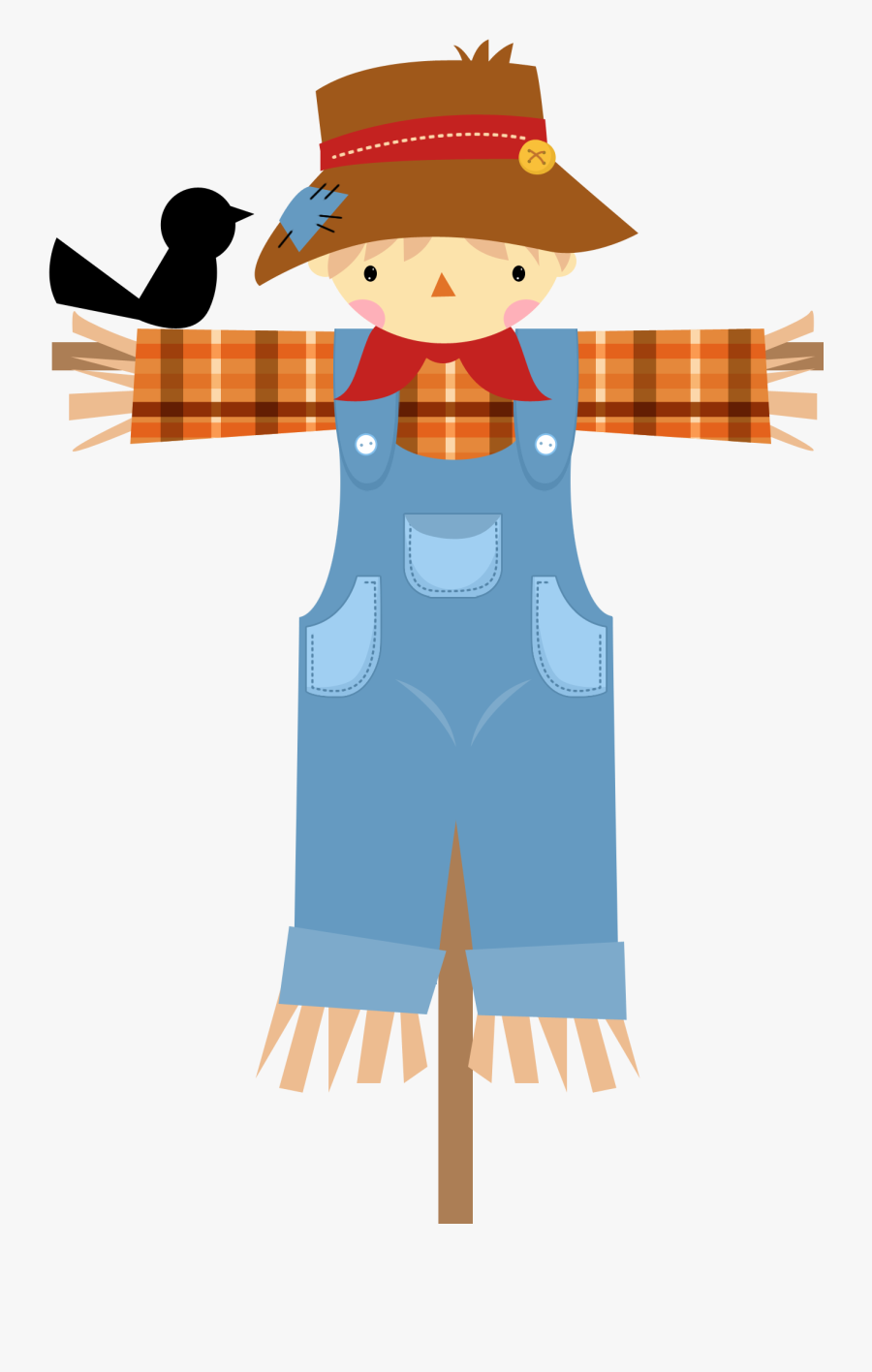 All Things Harvest A Scarecrow Tale - Orang Orangan Sawah Kartun, Transparent Clipart