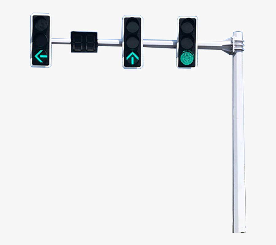 L Shape Traffic Light Pole, L Shape Traffic Light Pole - Traffic Light Pole Png, Transparent Clipart