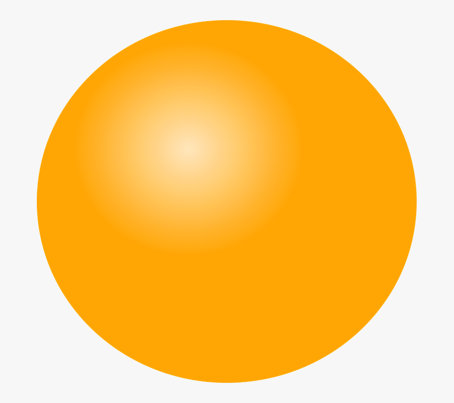 Transparent Balls Clipart - Traffic Light Yellow Icon, Transparent Clipart