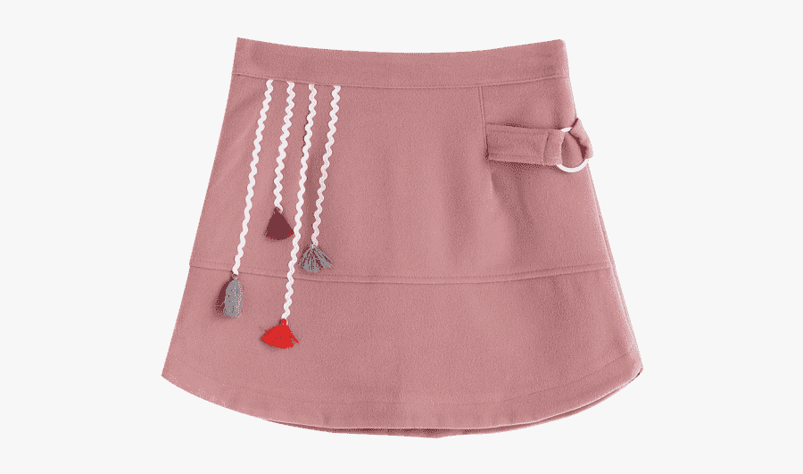 Clip Art Polyester Skirt - Miniskirt, Transparent Clipart