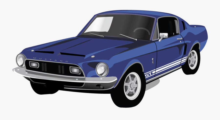 Muscle Car Gt Png - Old Muscle Car Png, Transparent Clipart