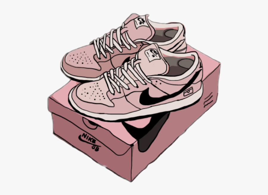 Track Shoe Sneakers Clipart Cartoon Sticker Shoes Transparent - Png Shoes, Transparent Clipart