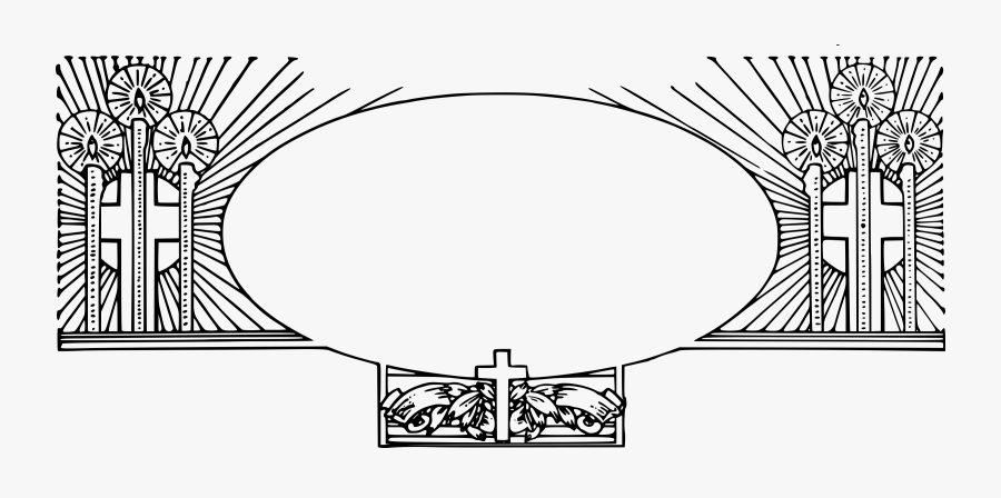 Christian Cross Icons Png - Bingkai Salib, Transparent Clipart