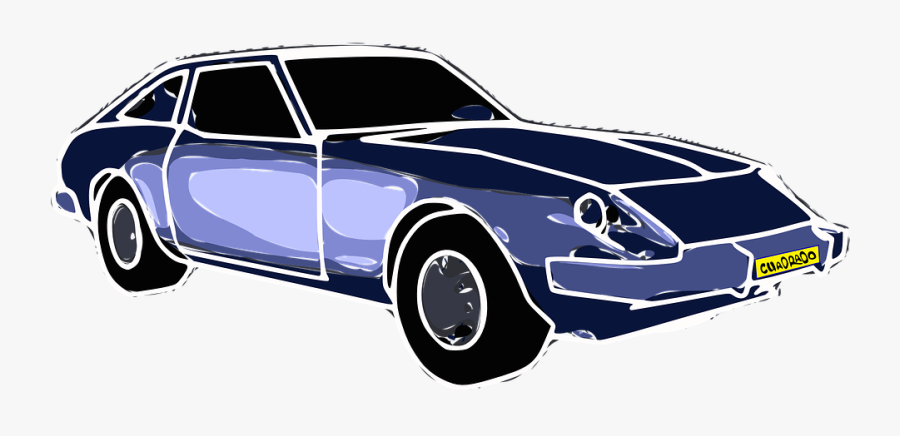 Blue Car Clipart Blue Mustang - Blue Car Clip Art, Transparent Clipart