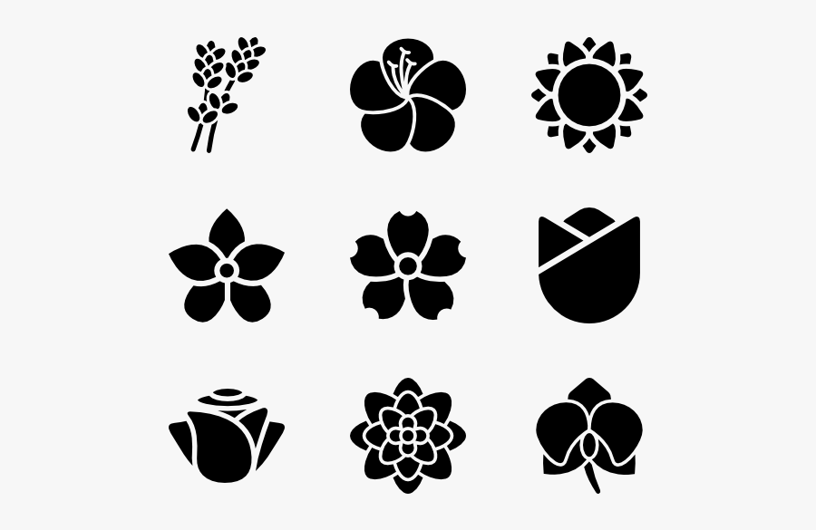 Collection Of Free Flower - Flowers Icon Transparent Background, Transparent Clipart