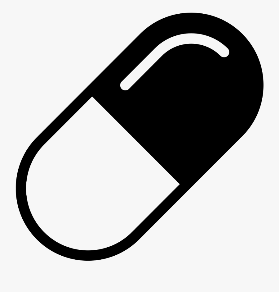 Medication Clipart Svg, Picture - Icon Pill, Transparent Clipart