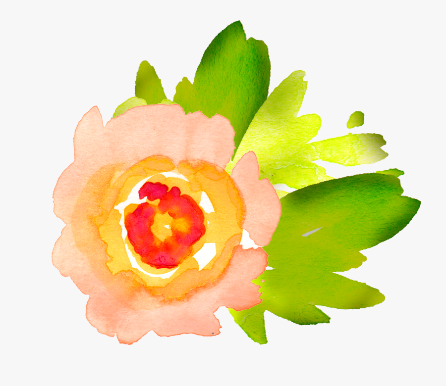 Free Floral Elements Pretty - Water Color Flower Clip Art Free, Transparent Clipart