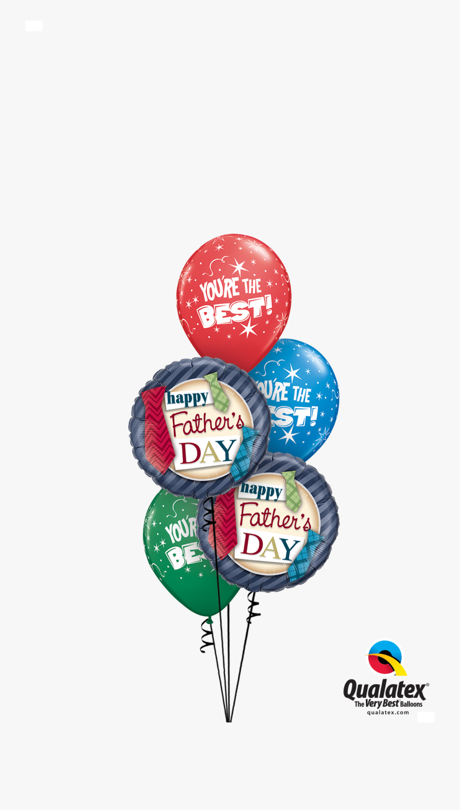 Transparent Fathers Day Tie Clipart - Happy Fathers Day Balloon, Transparent Clipart