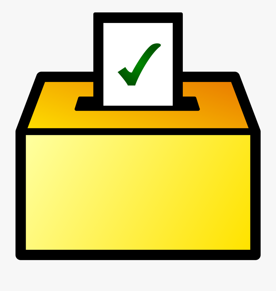 Ballot Box Clipart, Transparent Clipart