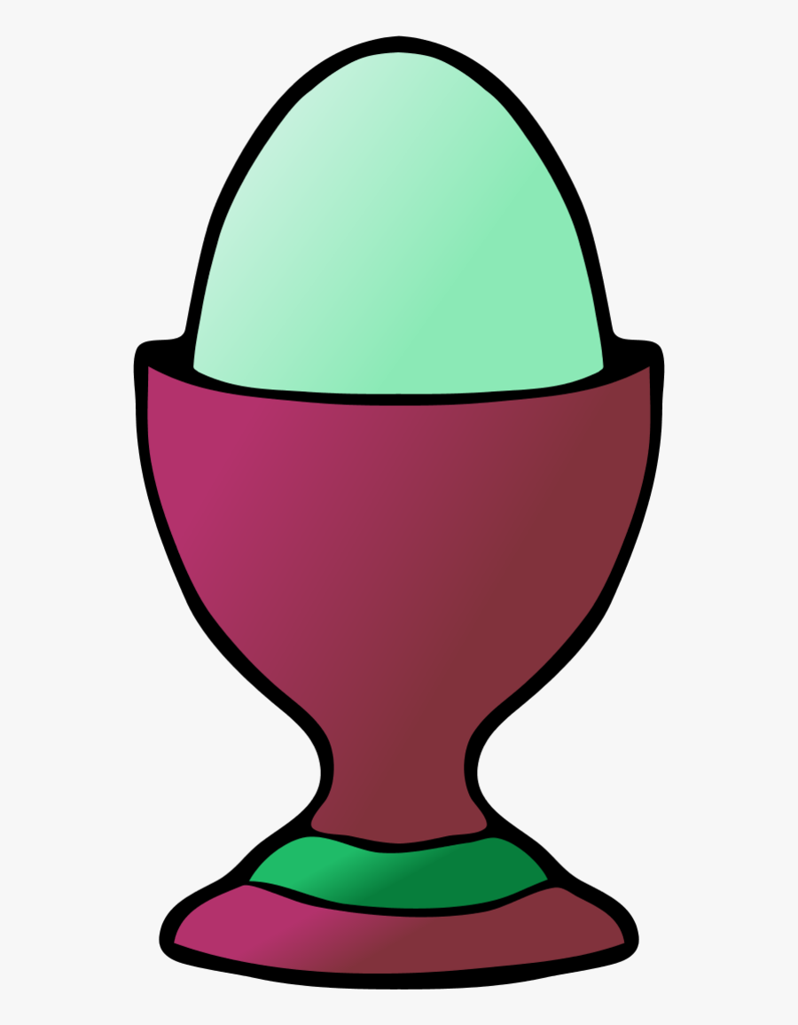 Cartoon Chicken Leg - Hard Boiled Egg Clipart, Transparent Clipart