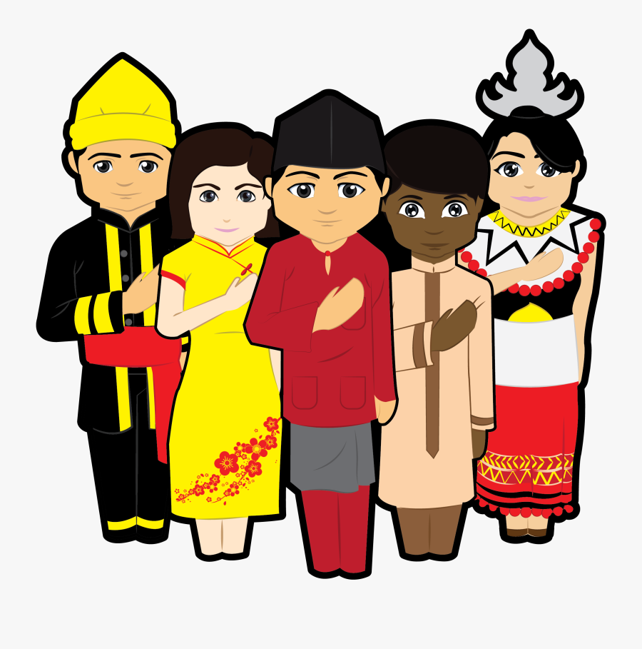 Cartoon Culture Malaysian People , Free Transparent Clipart - ClipartKey