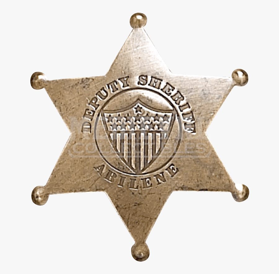 Clip Art Sheriff Star Images - Sheriff Badge Transparent Background, Transparent Clipart