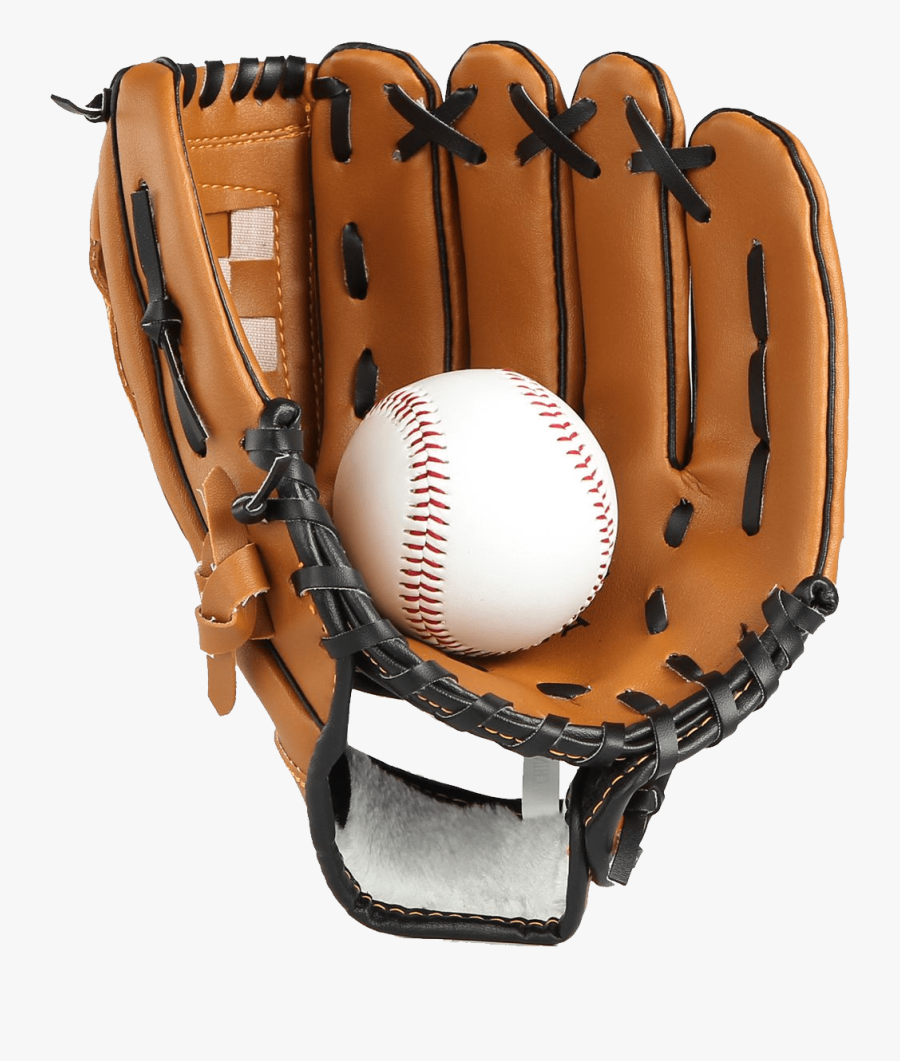Baseball Glove And Ball - Baseball Glove, Transparent Clipart