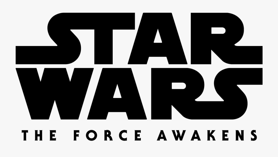 Star Wars The Force Awakens Logo Vector Free Vector - Star Wars, Transparent Clipart
