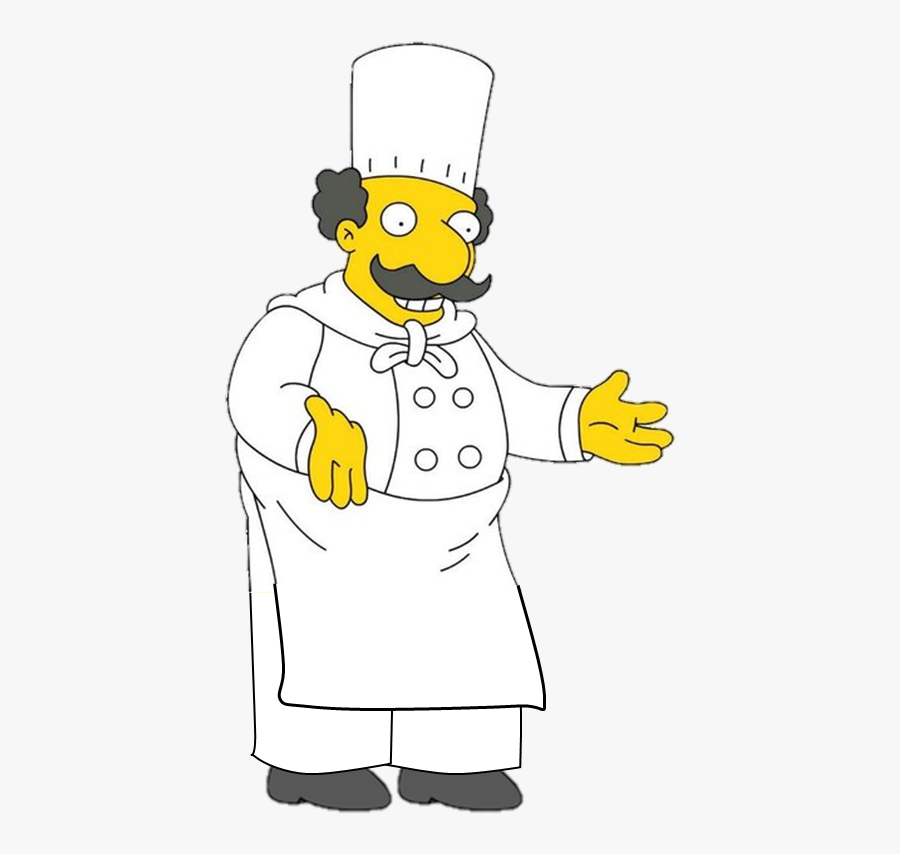 Luigi Risotto Homer Simpson, Lisa Simpson, James L - Chef De Los Simpson, Transparent Clipart