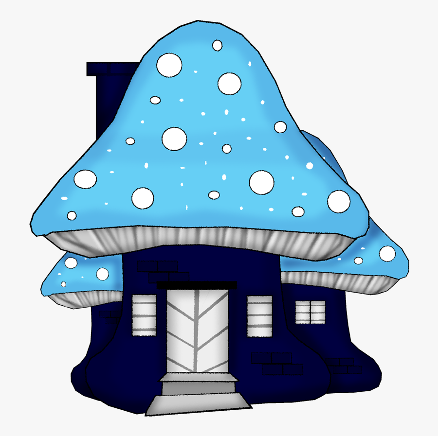 Bonus Clip Fabric - Mushroom House Animated Gif, Transparent Clipart