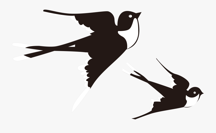 Swallow Bird Lichun - Swallow, Transparent Clipart