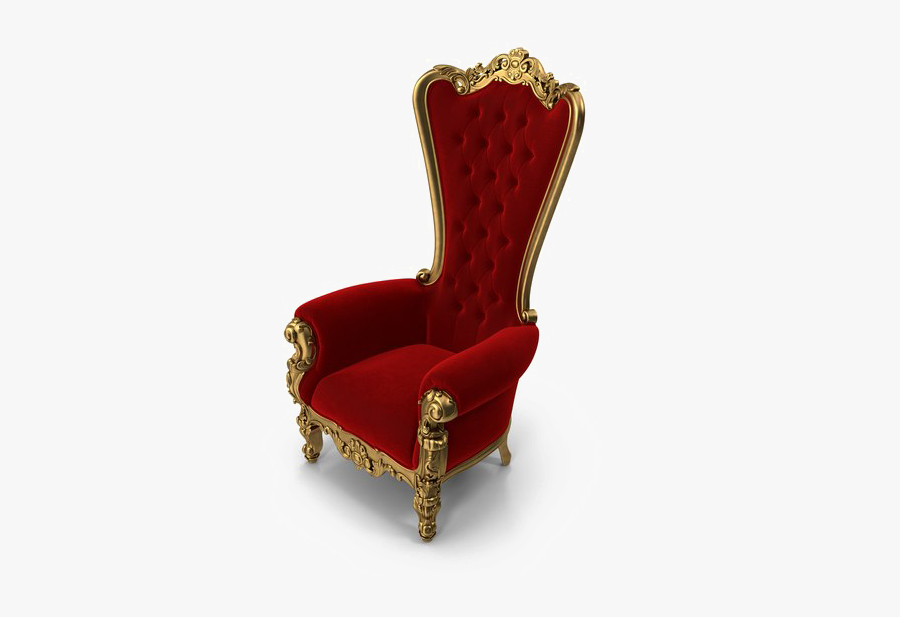 Lounge Chair Png Image - Royal Chair Side View Png, Transparent Clipart