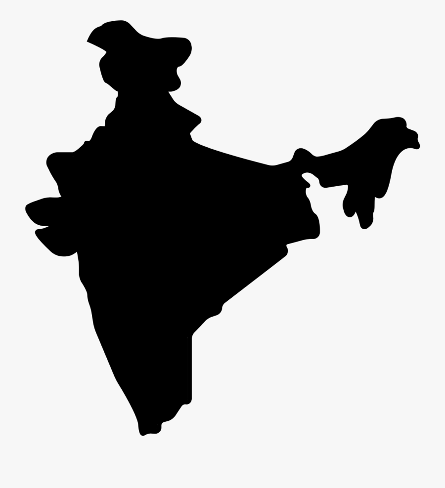 Collection Of India - India Map Vector Png, Transparent Clipart