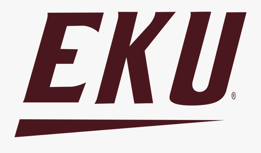 Eku Logo Stretched - Eastern Kentucky University Logo, Transparent Clipart