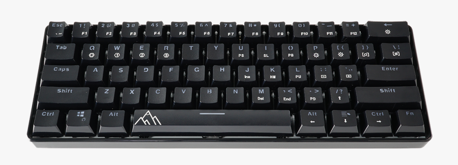 The Asceny One 60% Mechanical Keyboard - Cooler Master Masterkeys Pro S White Led, Transparent Clipart