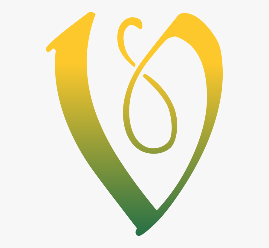 Symbol,yellow,logo - Huruf V Png, Transparent Clipart