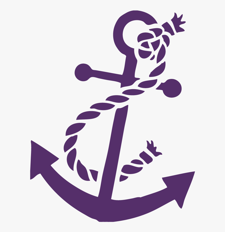 Anchor Decal, Transparent Clipart