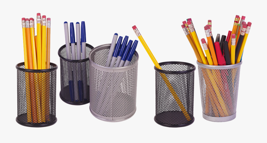 Pencils, Pens, Office, School, Business, Education - Paint Brush, Transparent Clipart