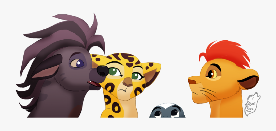 Lion Kion Nala Simba Rafiki - Lion Guard Characters, Transparent Clipart