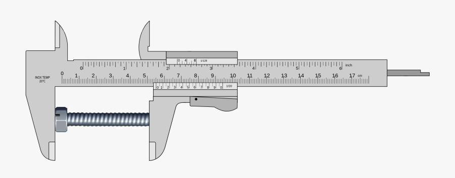 Transparent Caliper Clipart - Vernier Caliper Image Full Hd Download, Transparent Clipart