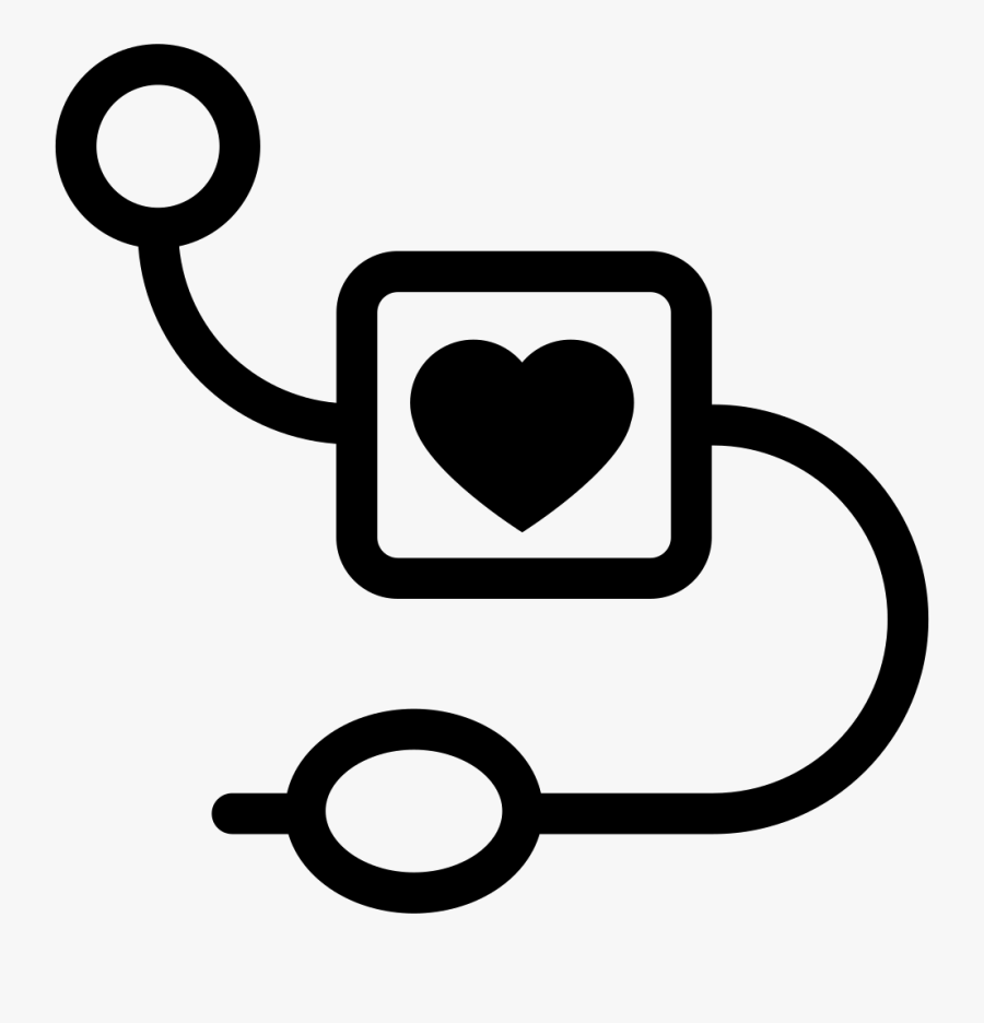 Medical Equipment With Heart Symbol Comments - Medic Equipment Icon Png, Transparent Clipart