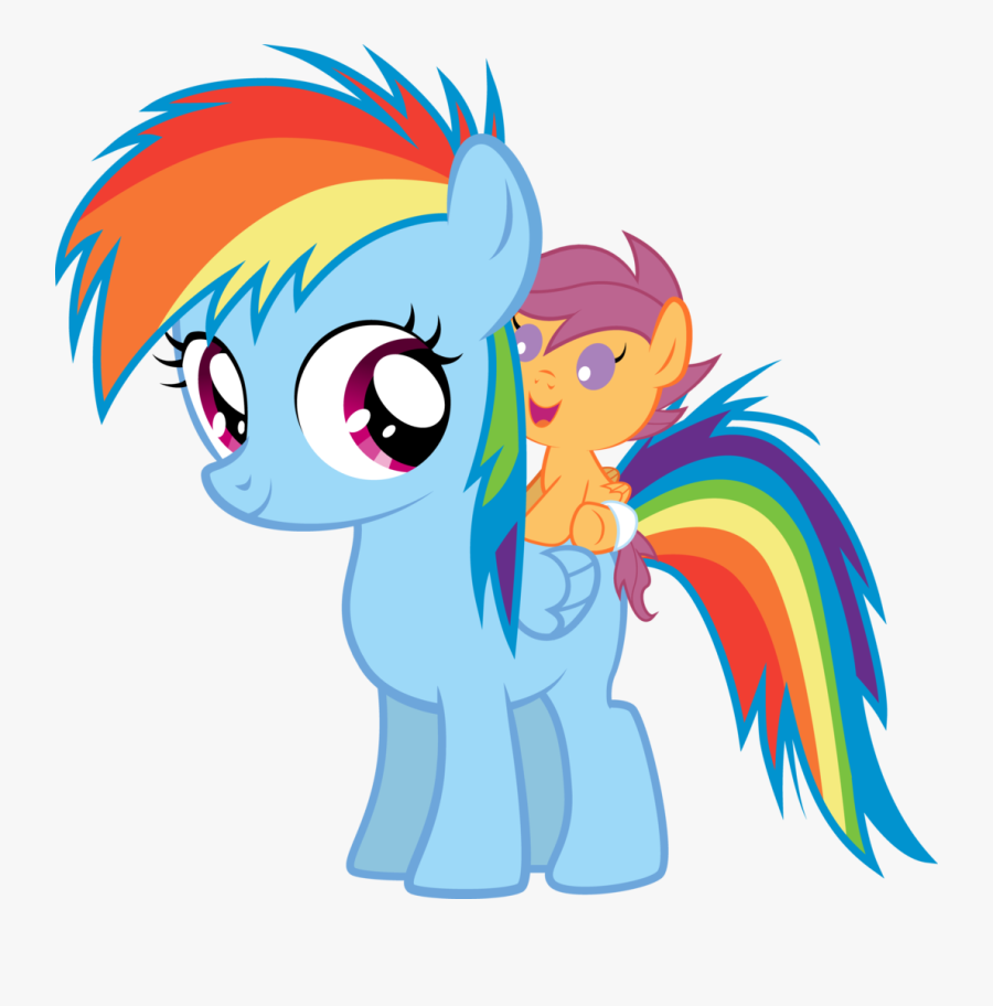 People Have Two Nipples And Vengeance Usually Kills - Rainbow Dash Baby My Little Pony, Transparent Clipart