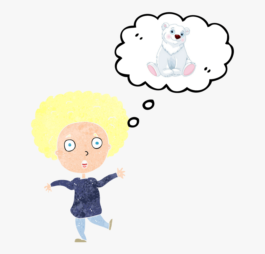 Don"t Think About White Bears - Cartoon, Transparent Clipart