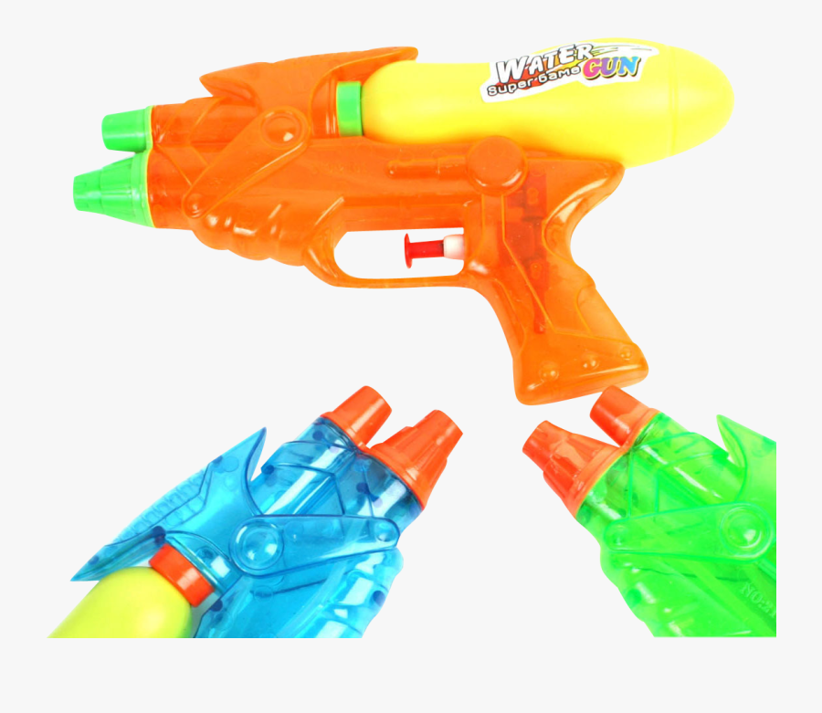 Water Gun Game Plastic Nerf - Water Gun, Transparent Clipart