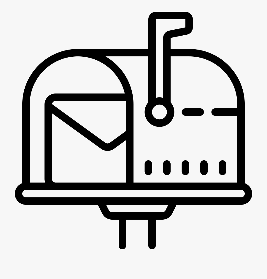 Mail Icon, Transparent Clipart
