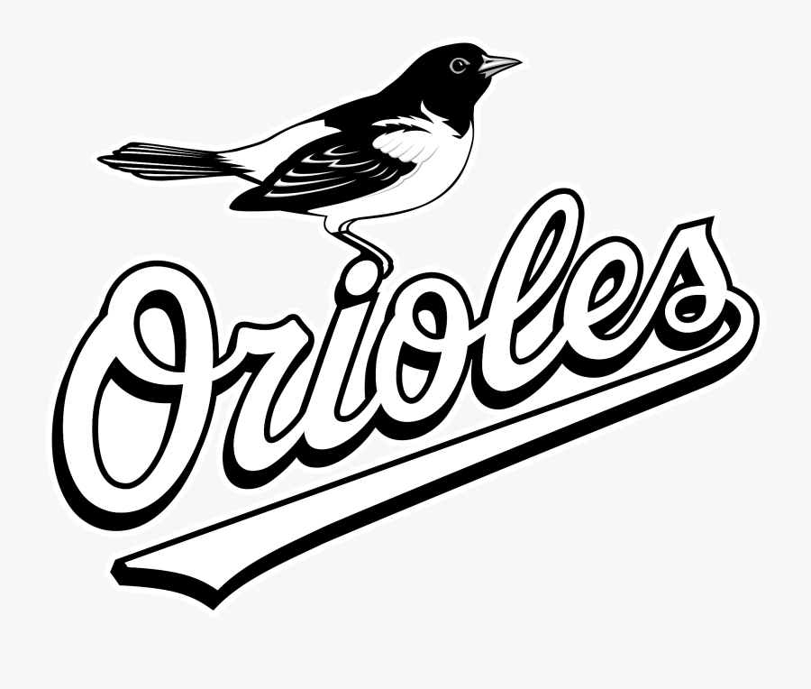 Baltimore Orioles Logo Png - Baltimore Orioles Logo Black And White, Transparent Clipart