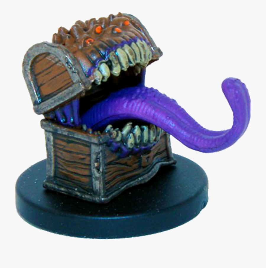 Clip Art Mini Monsters Homebrew D - Dungeons And Dragons Mimic Mini, Transparent Clipart