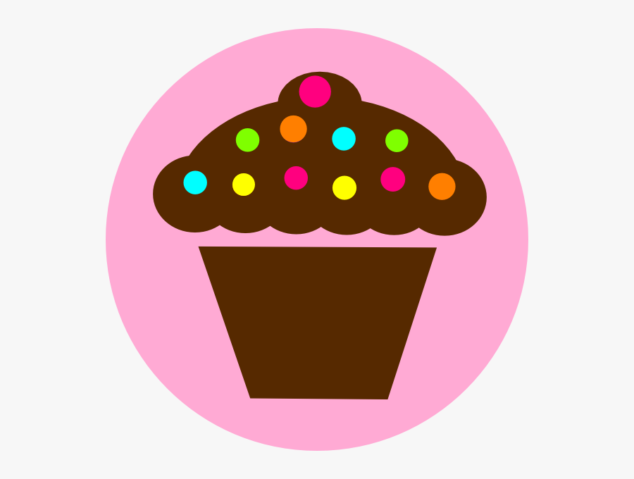 Transparent Cupcakes Clipart - Pink Cupcake Clipart Png, Transparent Clipart