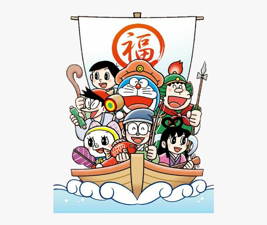 Chinesenewyear Newyear Doraemon - Doraemon Friends, Transparent Clipart