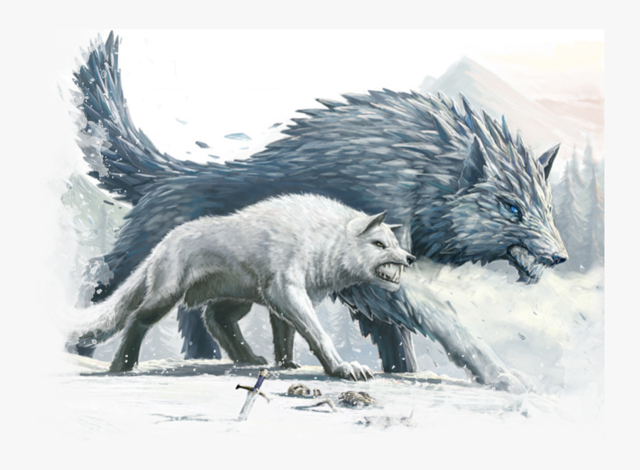 Dungeons And Dragons Winter Wolf , Free Transparent Clipart - ClipartKey