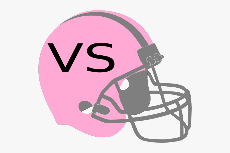 Pink Football Helmet Clipart, Transparent Clipart