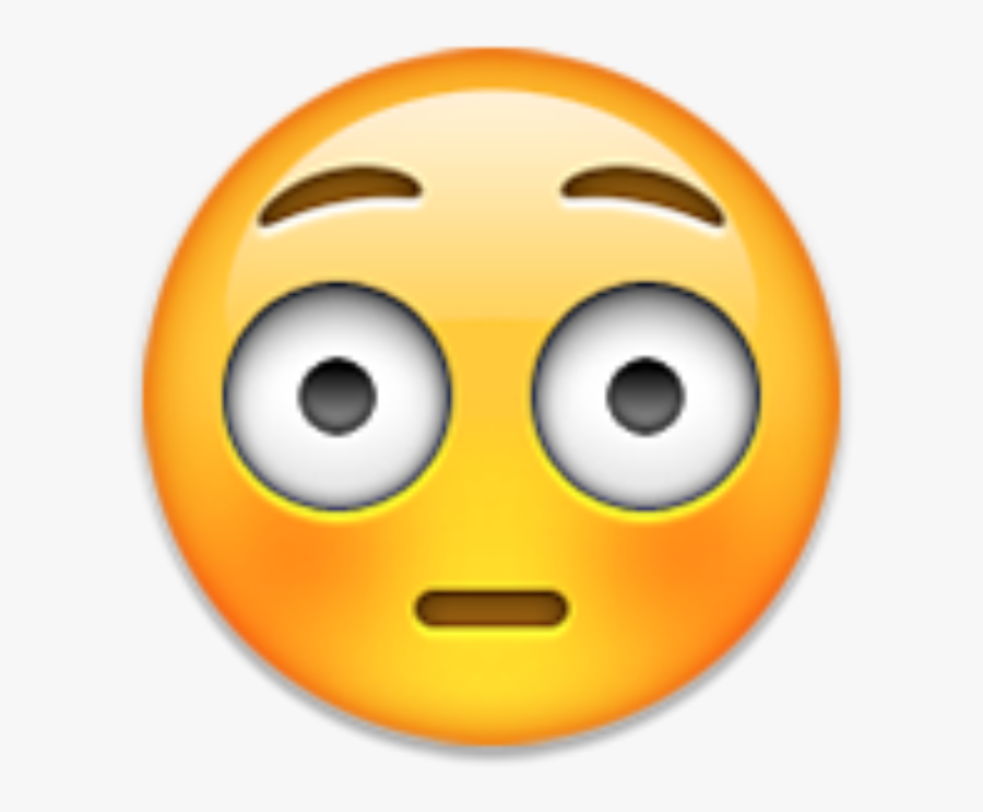 Nervous Emoji Png - Iphone Shocking Emoji, Transparent Clipart