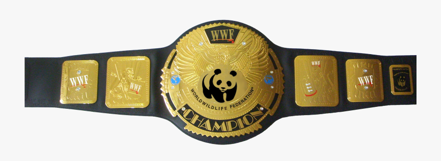 Download Wrestling Belt Transparent Background - Wwf World Heavyweight Championship Belt, Transparent Clipart