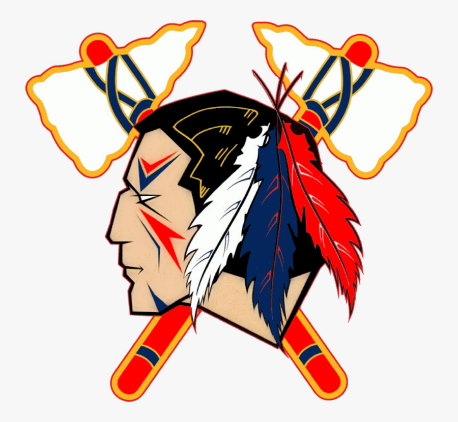 American-indians - Johnstown Tomahawks, Transparent Clipart