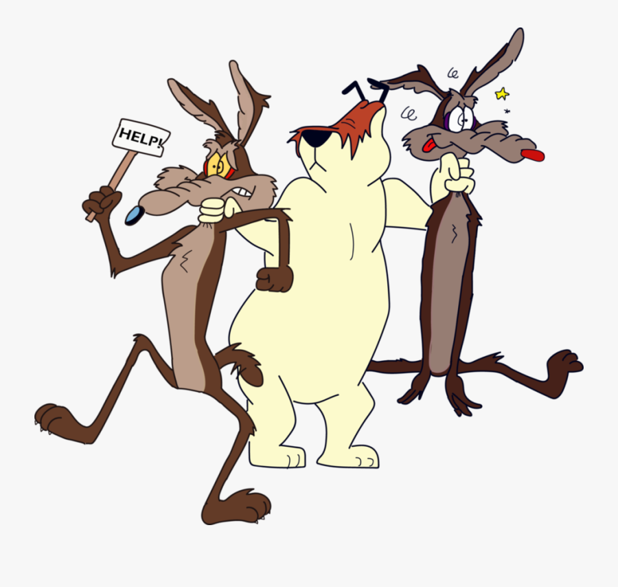 Wolves Clipart Coyote - Ralph Wolf And Wile Coyote, Transparent Clipart