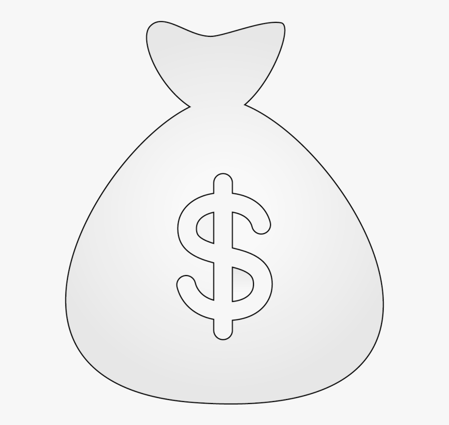 Money-bag - Cross - Costs More To Get A New Customer, Transparent Clipart