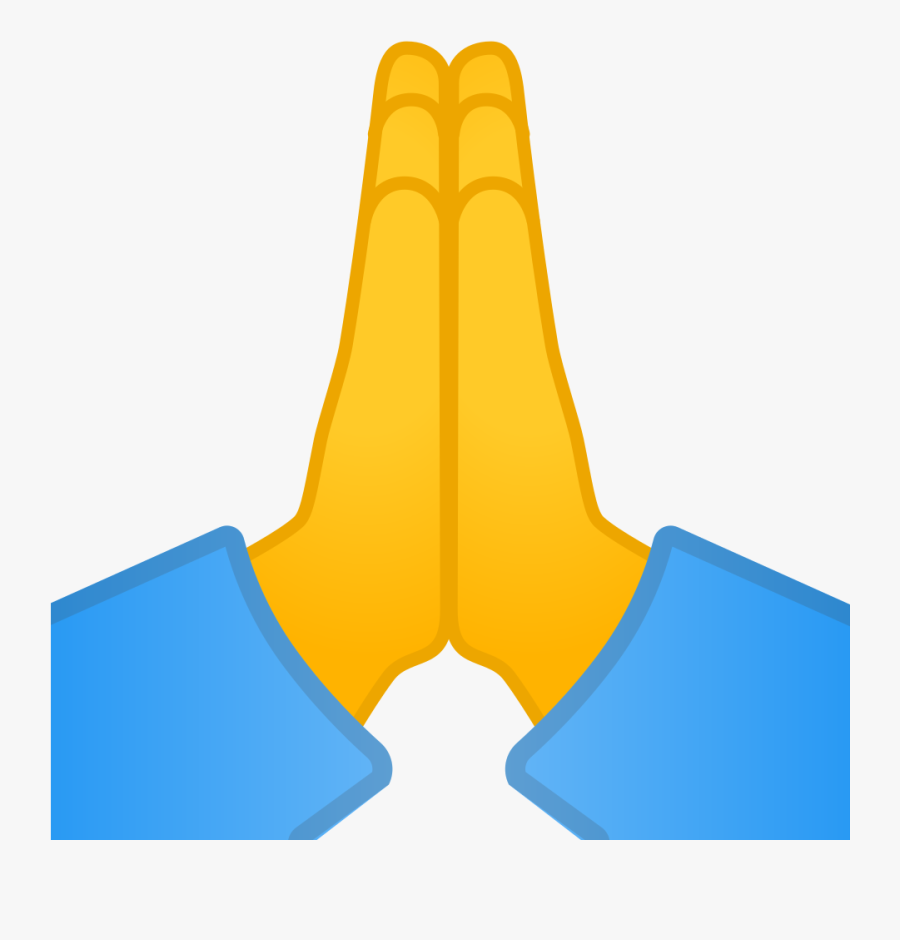 Download Svg Download Png - Praying Hands Emoji Png, Transparent Clipart