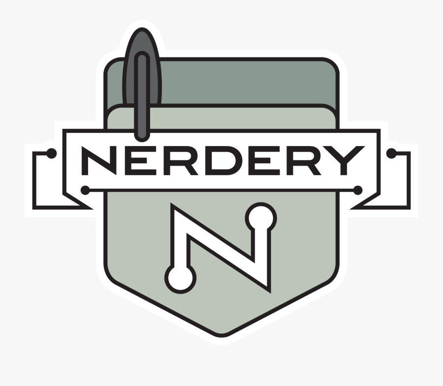 The Nerdery Pocket Protector Shield - Pocket Protector Clipart, Transparent Clipart