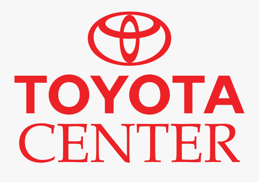 Toyota Center Houston Logo, Transparent Clipart